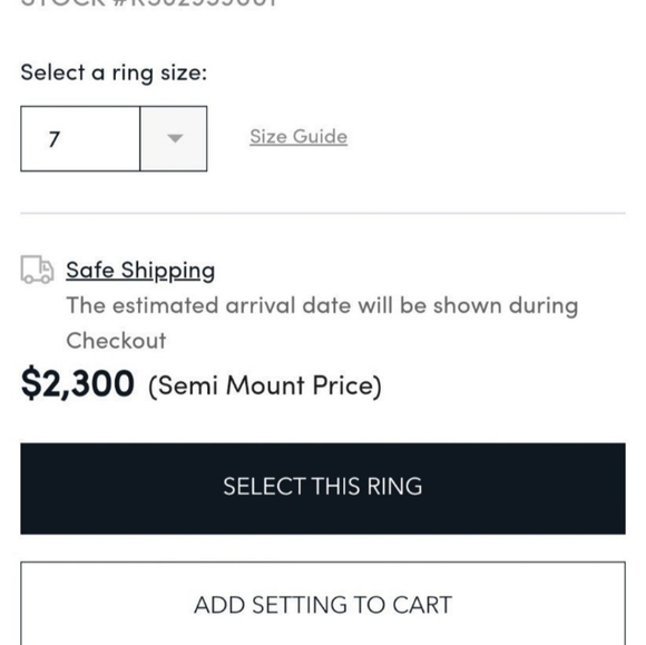 Jared Diamond Engagement Ring 3/8 ct 14k White Gold - Picture 9 of 11